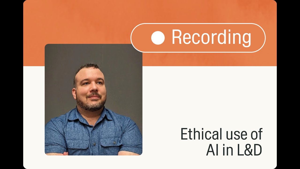 Ethical use of AI for learning and development with Mark DiMauro, PhD