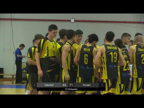 TF U18 Baschet Voluntari-Focsani