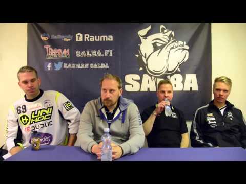 Salibandyliigaa 27.9.2015 SalBa - Nokian KrP