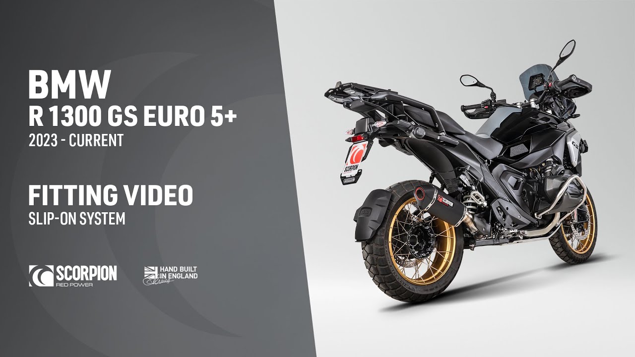 Scorpion Serket Parallel Slip-on Exhaust - BMW R1300 GS (23-25) Video