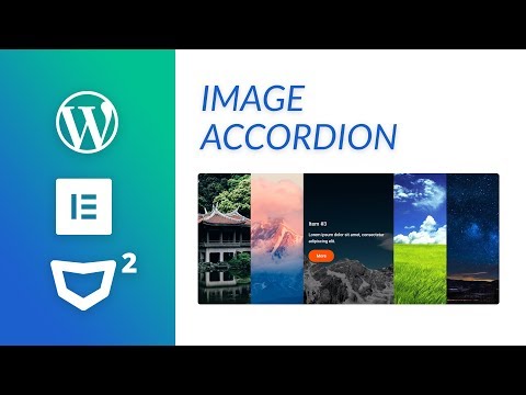Image Accordion on WordPress with Elementor Elementor Tutorial