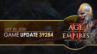 Age of Empires II: DE - July Update 39284 Overview