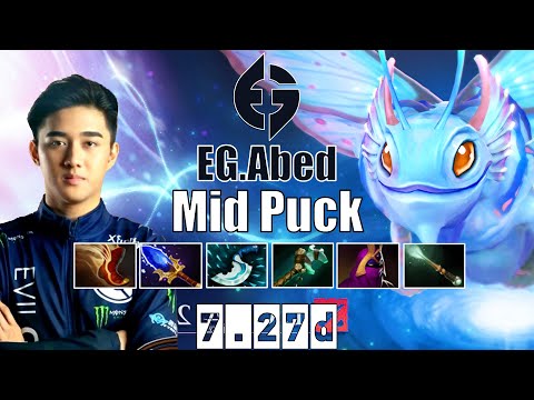 Puck | EG.Abed | Mid Puck | 7.27d Gameplay Highlights