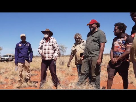 Reading the Country Project - Jerry Jangala on teaching rangers tracking skills