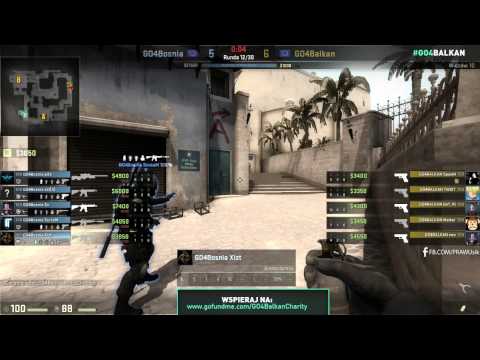 GO4Balkan vs GO4Bosnia de_mirage CSGO