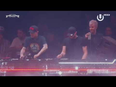 Deadmau5 B2B Pendulum live at Ultra Miami 2025 Worldwide Stage