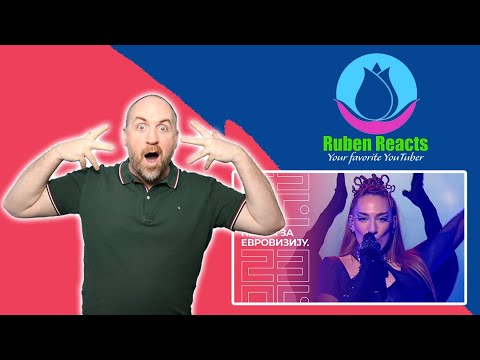 Ruben Reacts to PZE23 Ivona - Face Reaction - U noćima  Polufinale 2