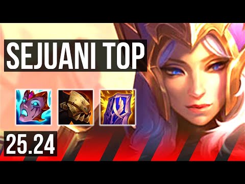 SEJUANI vs ORNN (TOP) | 34K damage | NA Challenger | 25.24