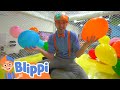 Blippi Visits Kids Time Indoor Playground Learn Colors For Kids Educational Videos For Toddlers