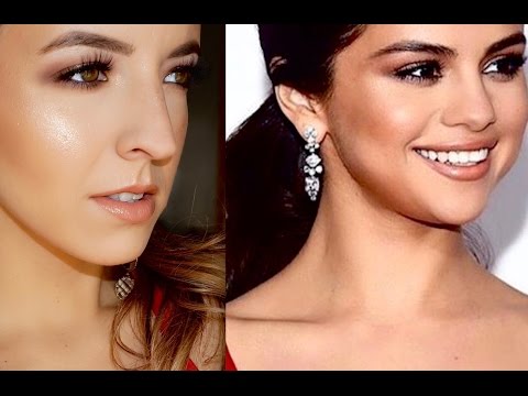 Selena Gomez 2016 AMA's Inspired Makeup Tutorial - Simple Smokey Eye | Ashley Landry