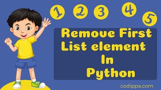 Python - remove first list element | Removing list elements by index in python