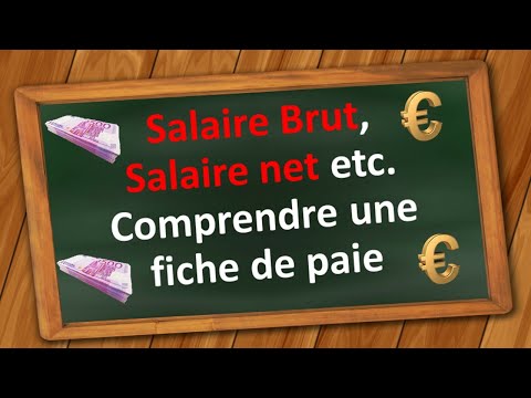 Comment calculer et comprendre un Salaire brut et Salaire Net sur sa fiche de paie