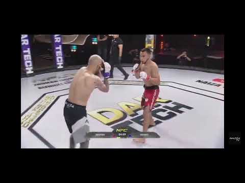 Нуржан Жолдыбай победил Арсена Бальянца на nfc 31 нокаутом.