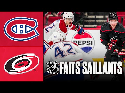 Canadiens vs Hurricanes | 01/01/26 | Faits saillants