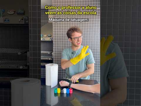 COMO O PROFESSOR X ALUNO VEEM AS COISAS DA ESCOLA - Pt 6