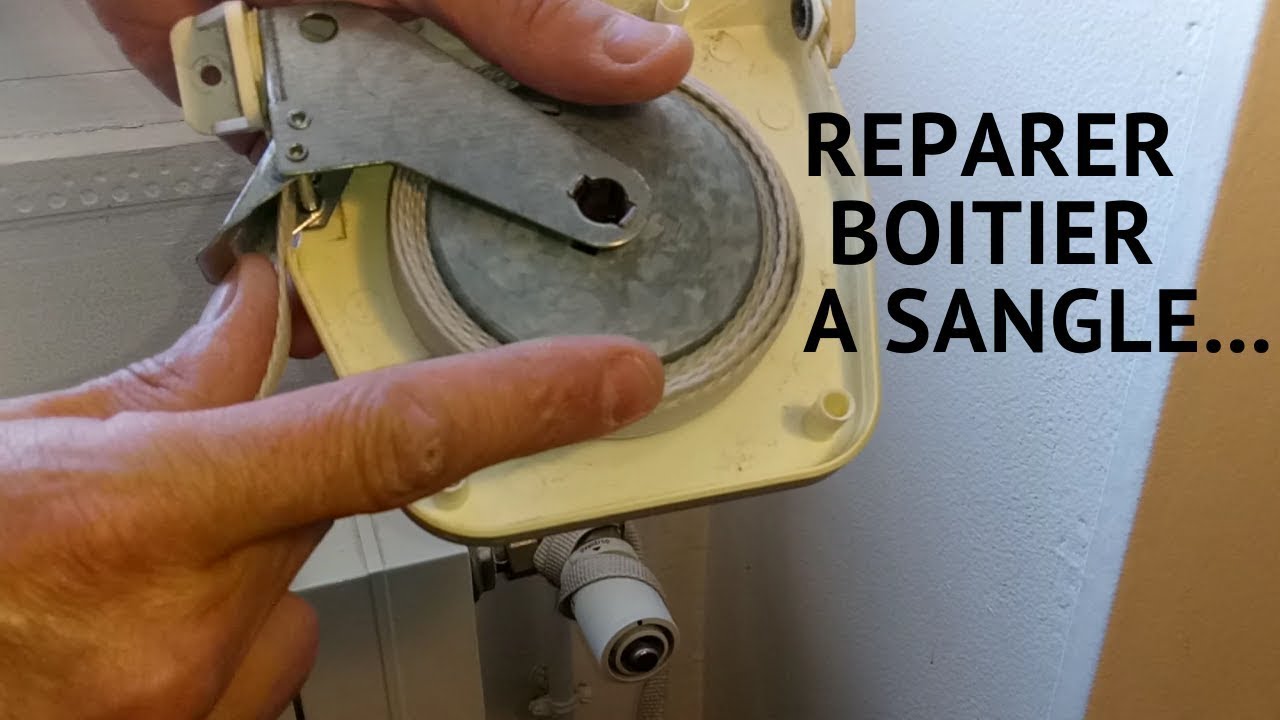 Comment Réparer Boîtier Enrouleur à Sangle Volet Roulant Manuel ...👀👍 Tuto Réparation pour 0 € ...