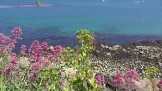 preview picture of video 'Ile de la Comtesse & Saint Quay Portrieux, Côtes d'Armor, Brittany, France 30th May 2014'