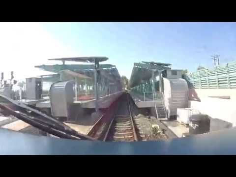 Athens metro line1 driver eye view (2)
