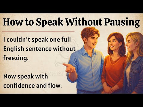 I Trained My Mouth to Speak English Without Pausing | From Silence to Fluency | Improve Your English