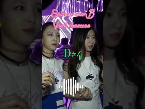 sixteen minor B vocal showcase #twice #kpop #shorts #fyp