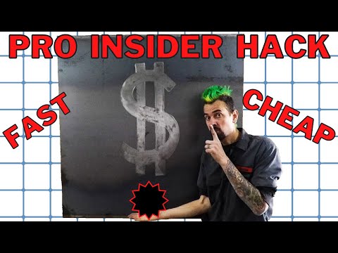 How to remove mill scale and surface rust *PRO HACK*