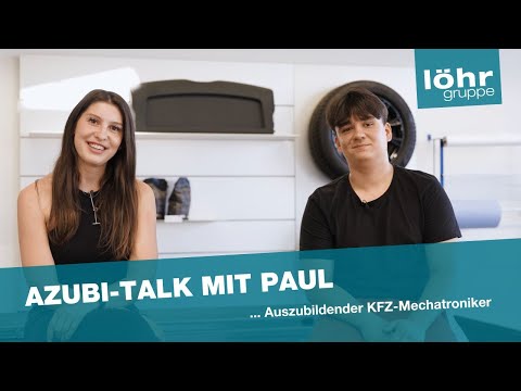 Azubi-Talk – KFZ-Mechatroniker/-in in der LöhrGruppe (m/w/d)
