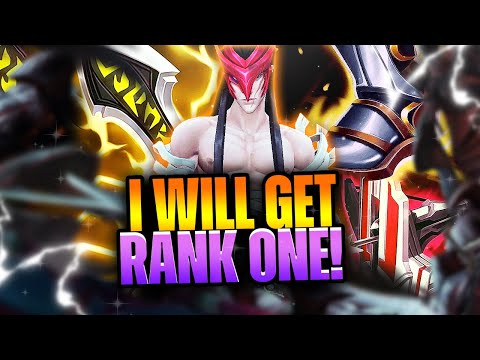 I WILL GET RANK 1 THIS SEASON!