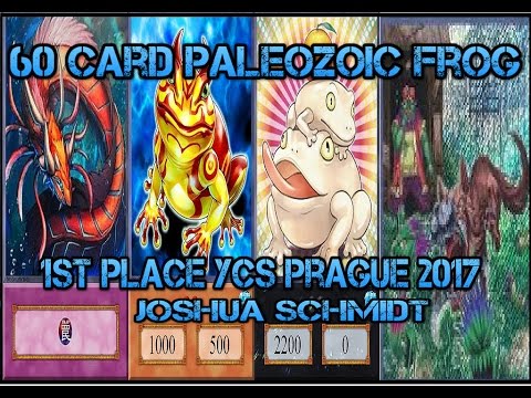 60 card Paleozoic Frog 1st Place YCS Prague 2017 | Joshua Schmidt (+Download Link)