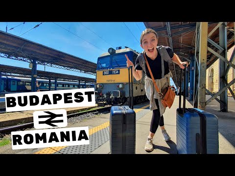 HUNGARY TO ROMANIA BY TRAIN (CFR Second Class Train - Budapest to Timisoara)