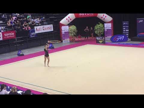 DN3 Caen Hanae Lesieur cerceau - France Chambéry 2018