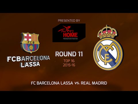 Highlights: Top 16, Round 11, FC Barcelona Lassa 72-65 Real Madrid