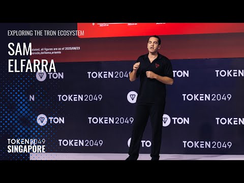 Exploring the TRON Ecosystem - TOKEN2049 Singapore 2025