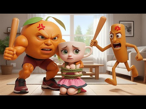 Tung Tung Sahur Family Sad Story with Ballerina Cappuccina in Granny House | Funny Horror Animation