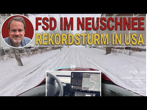 After record storm in the USA: FSD impresses in deep snow