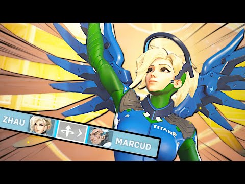 SATISFYING RES Saves The Game!! 😇👏 Grandmaster Mercy - Overwatch 2