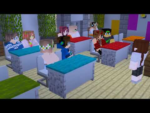 ESTHER FELL ASLEEP! Fame High EP6 (Minecraft Roleplay) - Gameplay, Kingdom Kids Zone, Minecraft - EYstreem