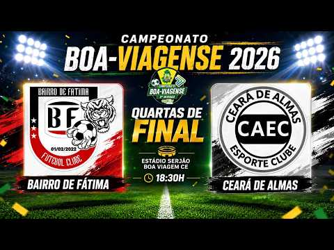 QUARTAS DE FINAL | BAIRRO DE FÁTIMA X CEARÁ DE ALMAS | SEGUNDA DIVISÃO BOAVIAGENSE