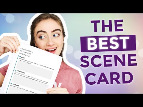 How to use SCENE CARDS…to keep your readers on the edge of their seat