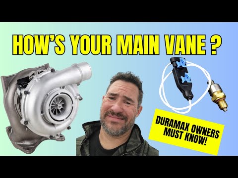 Duramax turbo vane position sensor location, testing, and replacement