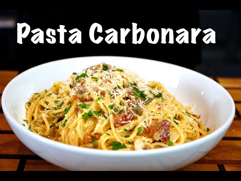 How To Make Pasta Carbonara - Spaghetti Carbonara Recipe #Carbonara #MrMakeItHappen #PastaCarbonara