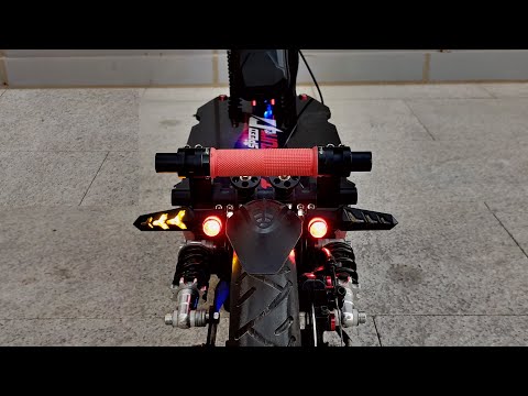 How I Installed Signal Lights And Eagle Eye LED Lights | ELECTRIC SCOOTER