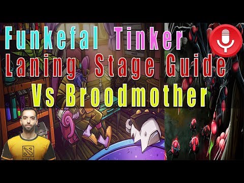 Funkefal Tinker Laning Stage Guide Vs Broodmother. Only Way To Lane Against Brood! 11 Min Travels
