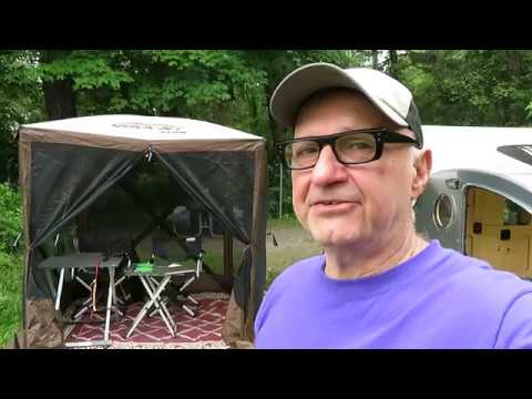 CLAM QUICKSET TRAVELER BEST Shelter for Teardrop Trailer!