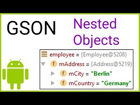 GSON Tutorial Part 1 SIMPLE DE SERIALIZATION Android Studio Tutorial