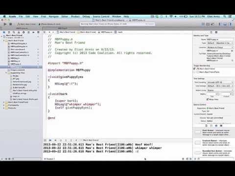 How to Use Super Keyword in Objective C - Tutorial 45