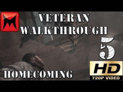 Call of Duty Ghosts Veteran Campaign Walkthrough Mission 5 "Homecoming" HD720p