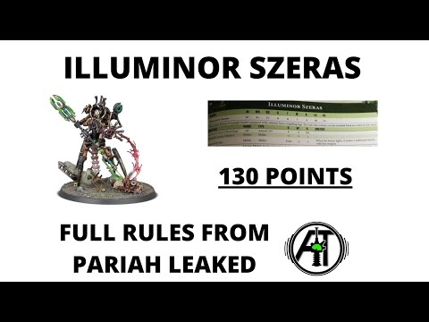 Illuminor Szeras - Full Rules, Points Cost and Datasheet Leaked - Review and Discussion