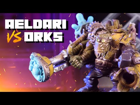 Aeldari vs Orks - Warhammer 40k 10th Edition Battle Report