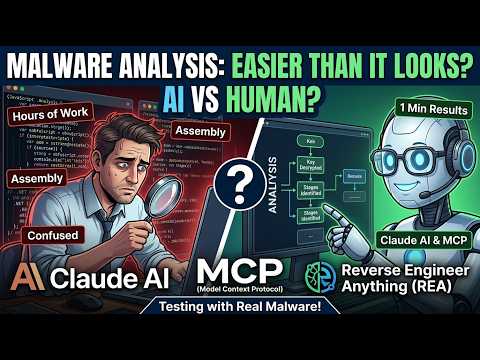Can AI Really Reverse Engineer Malware? | Claude Desktop, MCP & Reverse Engineer Anything