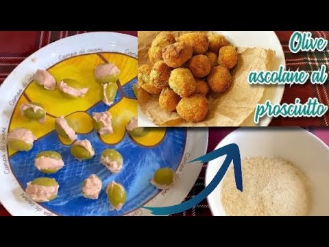 Olive ripiene tipo all’ascolana | Ripieno facile senza cottura